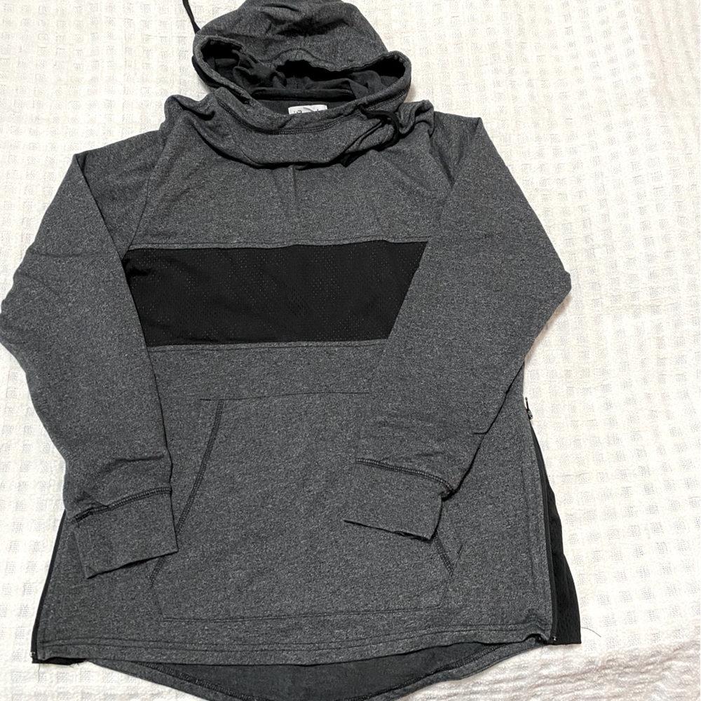 The Rail black and gray hoodie